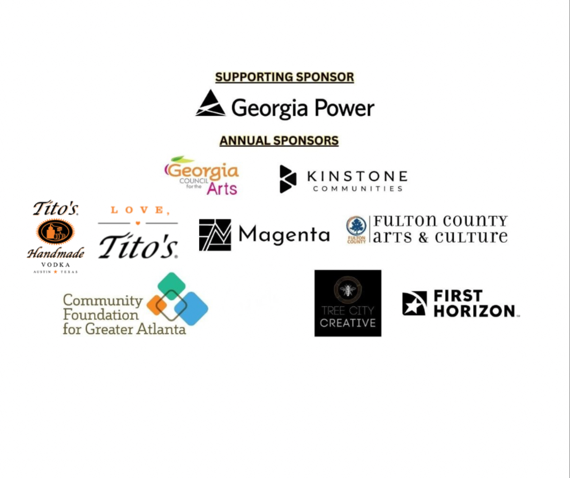 Sponsors 5/14/2025